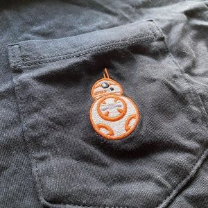 Embroidered Star Wars Pocket Tee